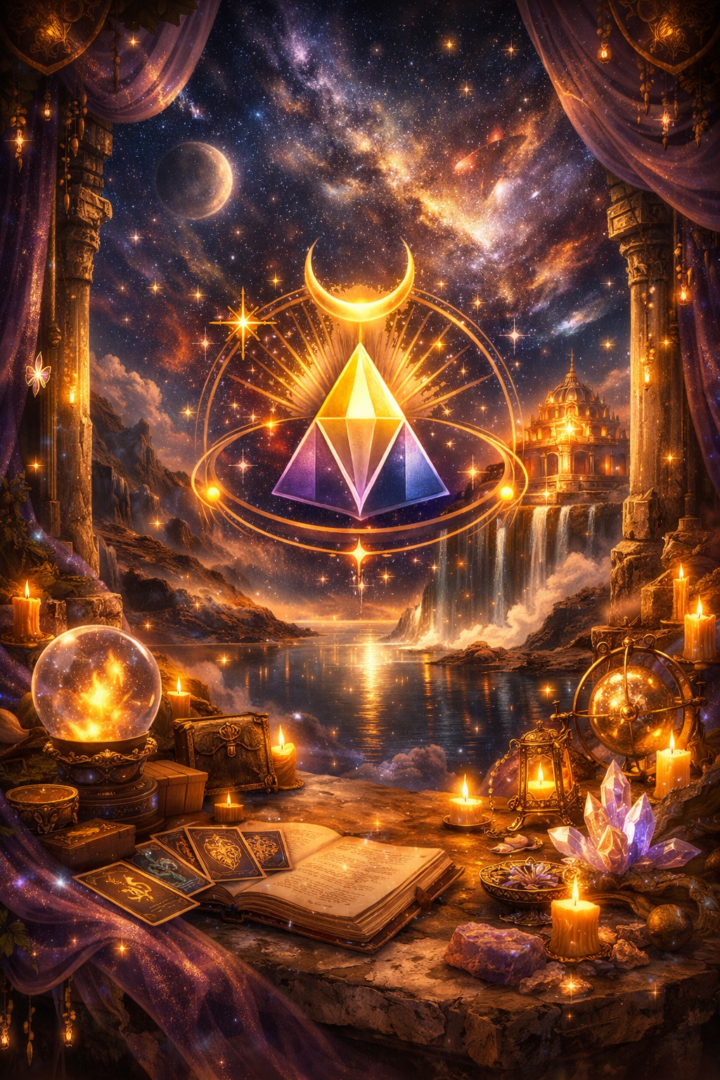 Mystical background